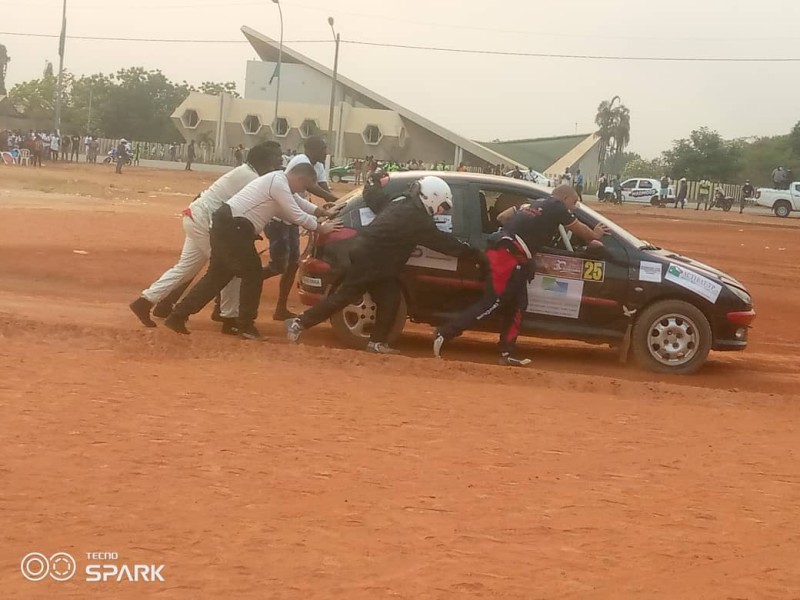 Rallye Bandama ( Spéciale de qualification): Nobou Frédéric en pôle position, Gary finit 13e