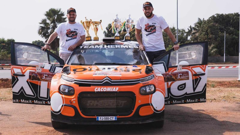 Rallye Bandama: Gary Chaynes, le grand 8