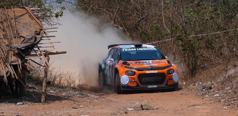 Rallye Bandama: Gary Chaynes, le grand 8