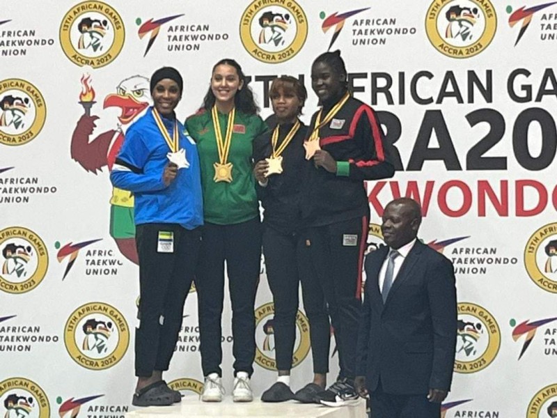 13e Jeux Africains, Accra 2023 :Le taekwondo collectionne les médailles